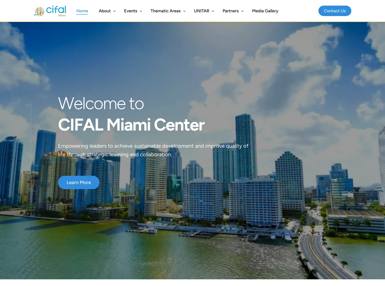 CIFAL Miami Center website