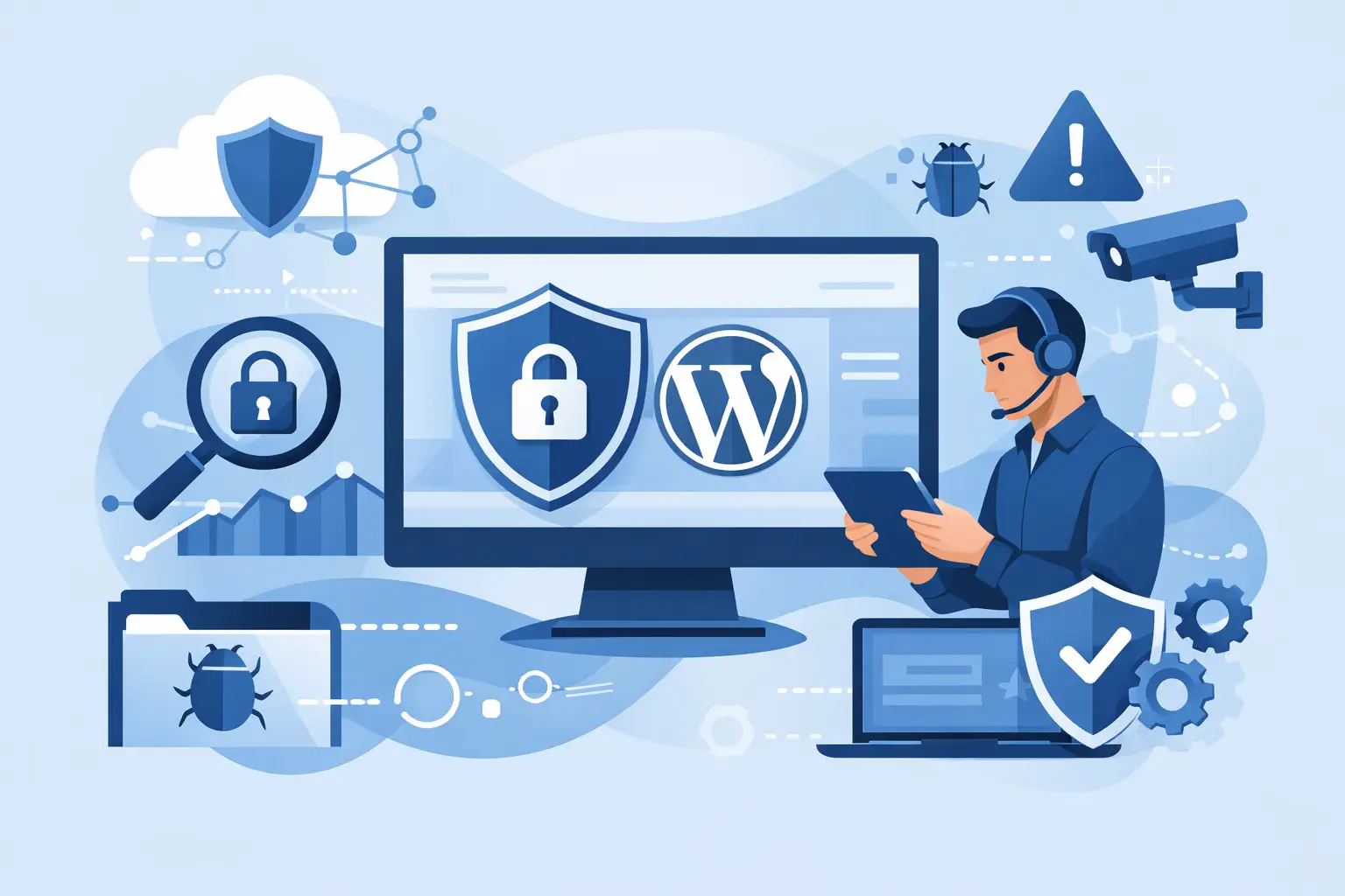What a WordPress Security Monitoring Service Does