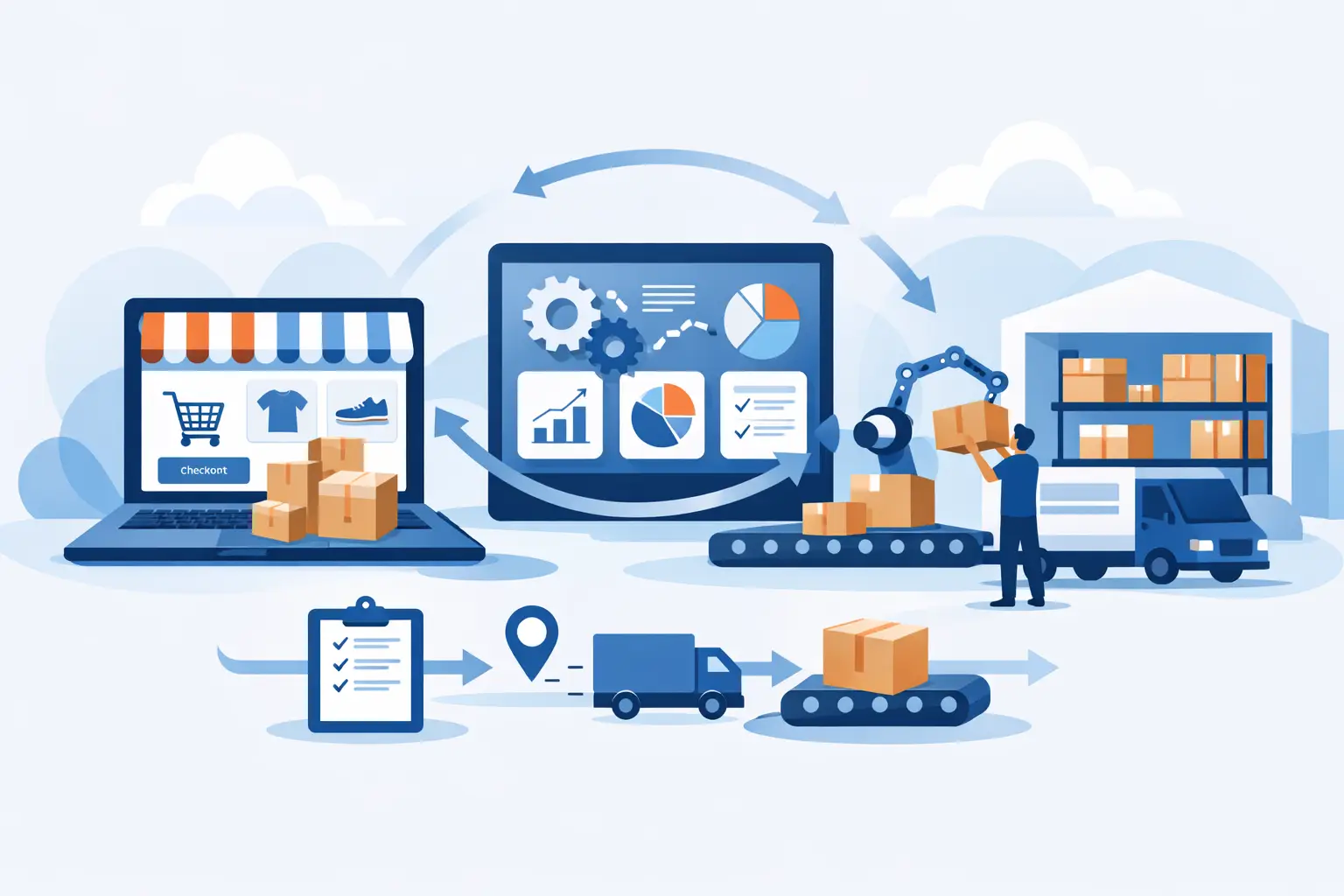 Ecommerce ERP Integration Without Order Chaos